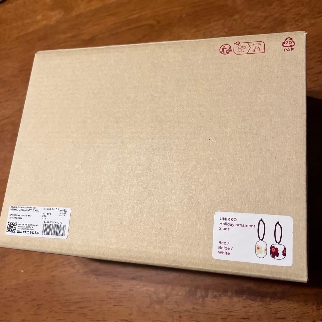 マリメッコ 松屋銀座限定Unikko オーナメントセット - メルカリ