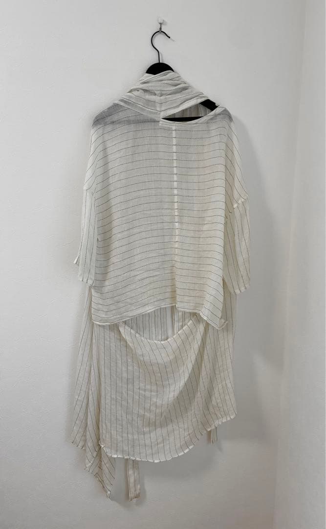 Y's Yohji Yamamoto ヨウジヤマモト ストライプシャツ 麻