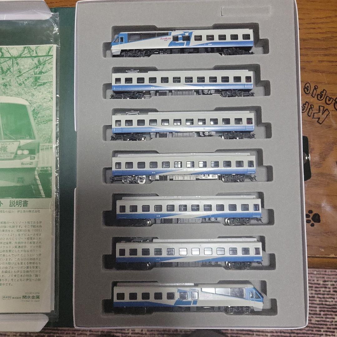 KATO 伊豆急行 リゾート21EX仕様 塗装品 中古 現状販売