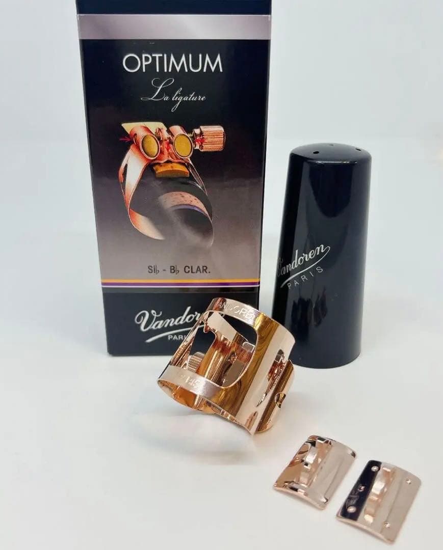 バンドレン オプティマム リガチャー ピンクゴールド クラリネット用