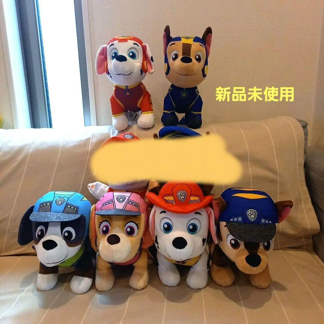 新品　未使用　パウパトロール　ぬいぐるみ６匹セット　非売品 パウ・パトロール ぬいぐるみ～うさみみVer.～｜プライズ・くじ