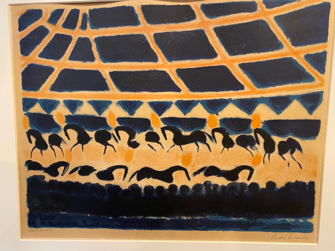 André Braillard シルクスクリーン 版画