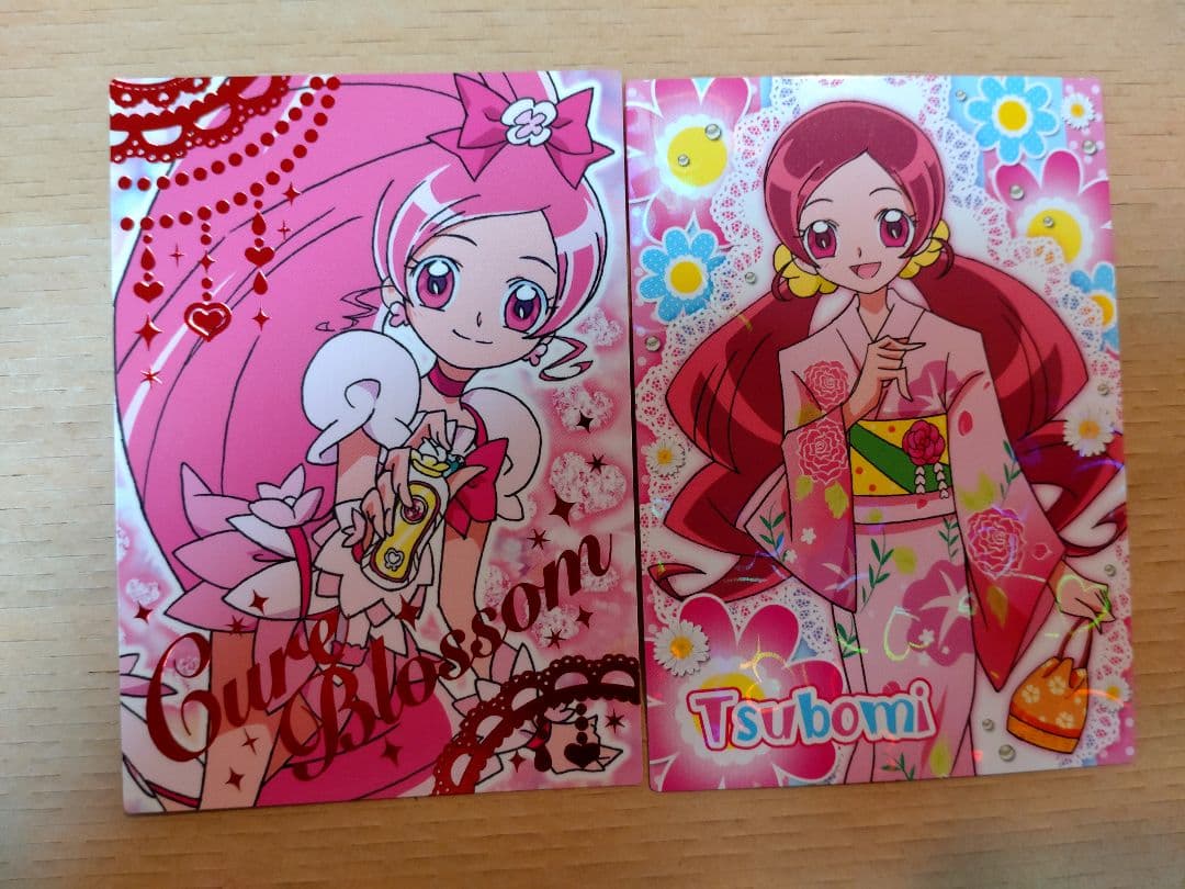 ハートキャッチプリキュア 花咲つぼみ キュアブロッサム カード - メルカリ