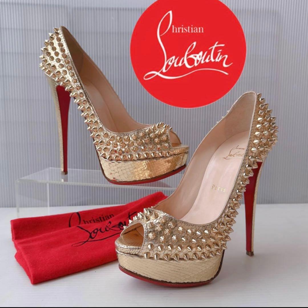 クリスチャンルブタン。ゴールドレディピープ