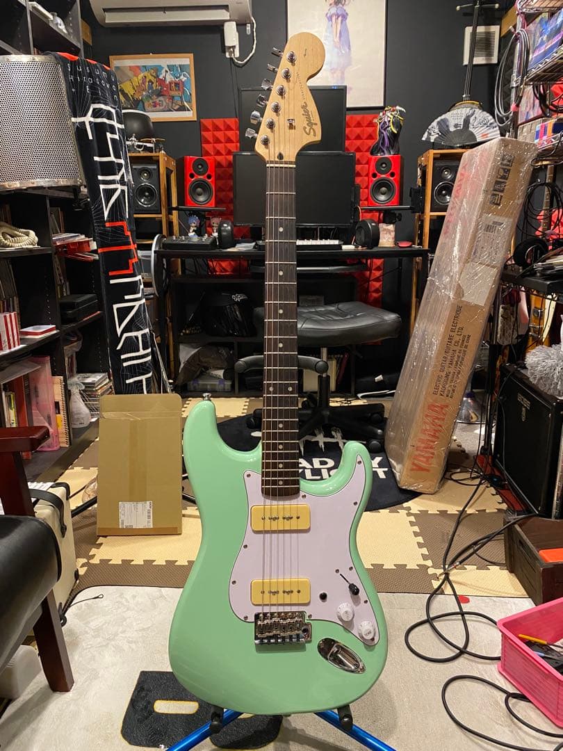 今日だけ値下げ　Squier P-90搭載　ストラトキャスター