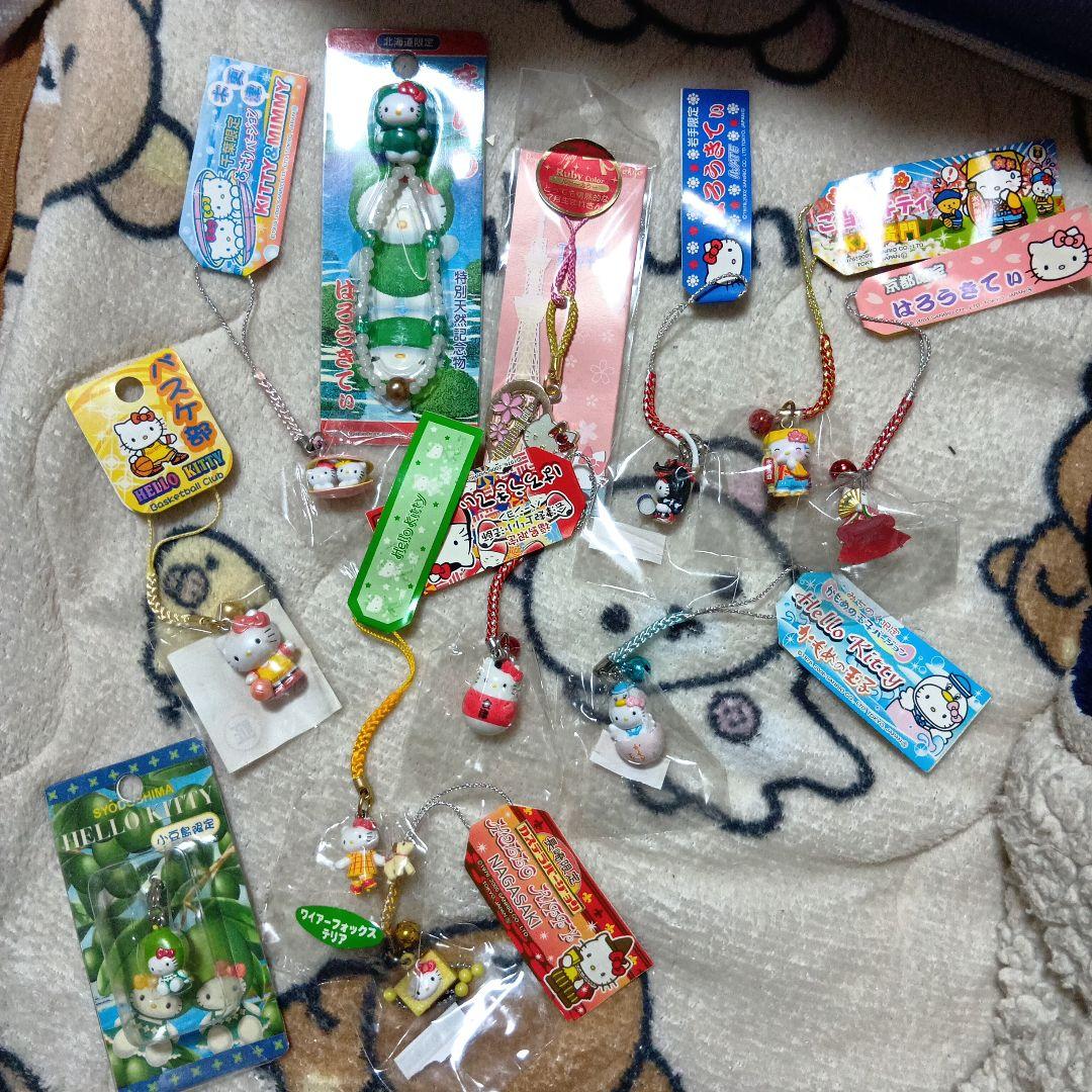 キティちゃん　ご当地ストラップ