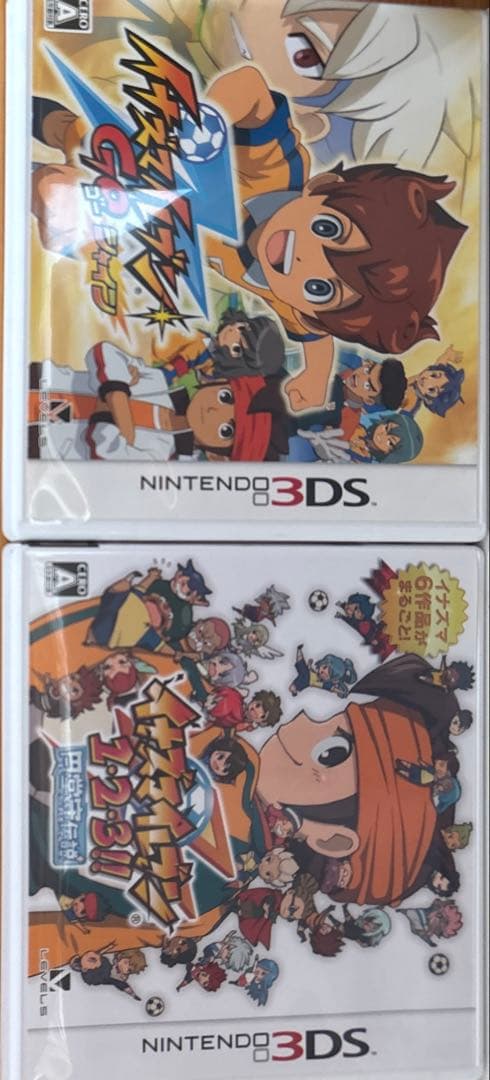 3DS イナズマイレブン1・2・3 円堂守伝説とイナズマイレブンgoシャイン