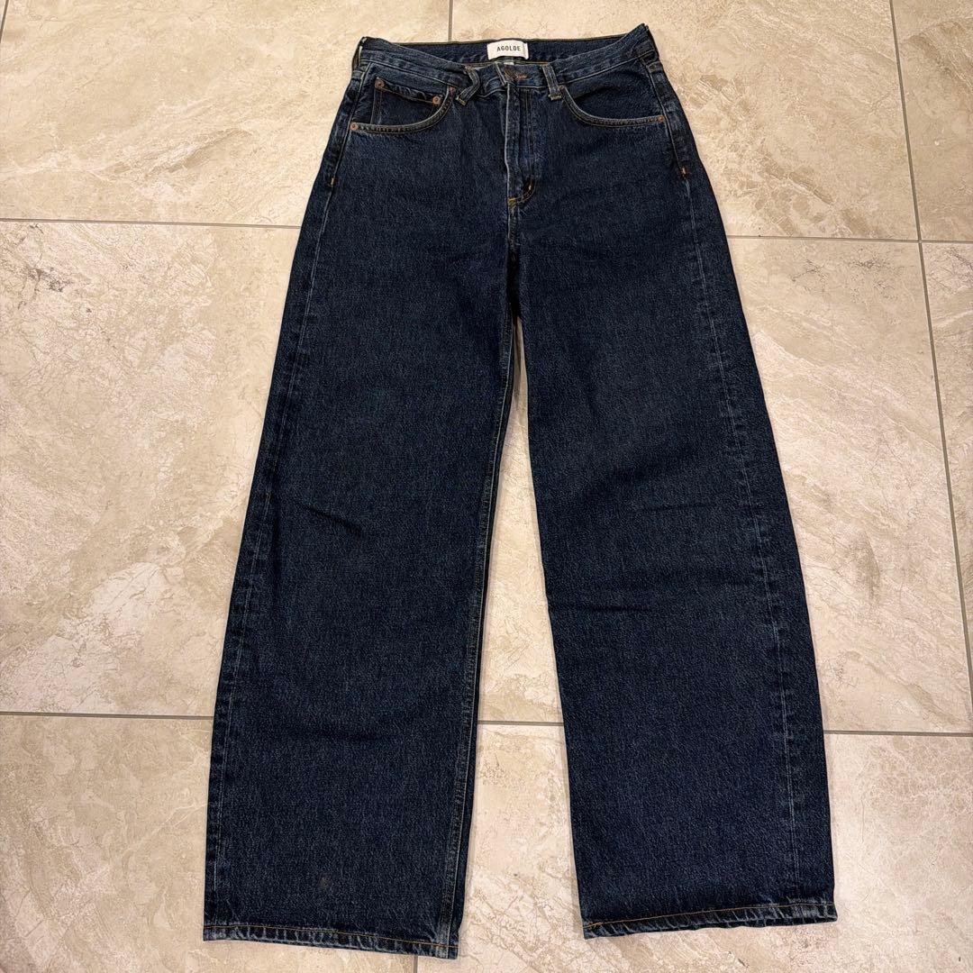 ストレートデニム 26 ダークデニム