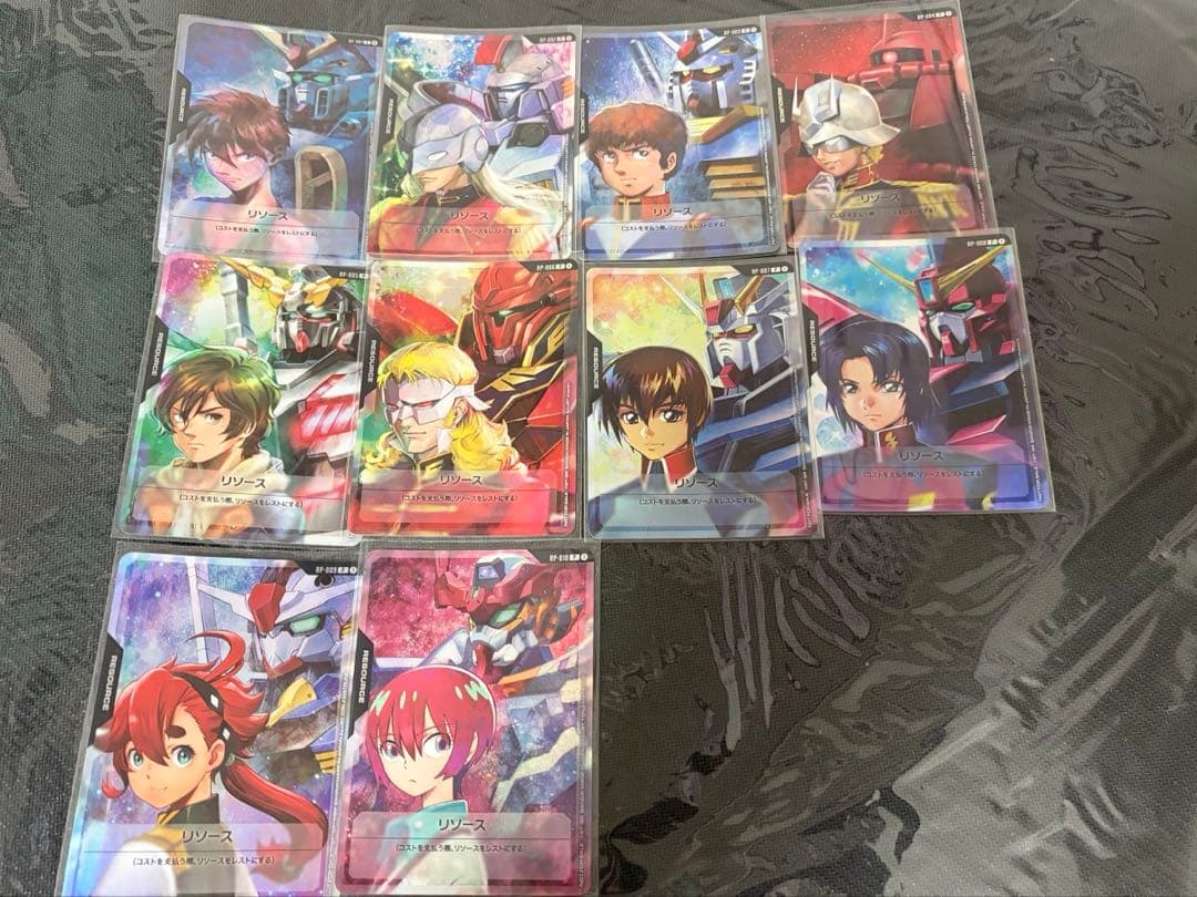ガンダムカードゲーム　プロモ　リソース　10種　コンプ