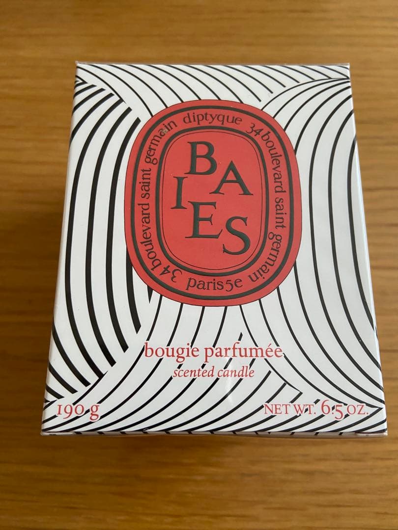 diptyque BAIES 香り付きキャンドル 190g