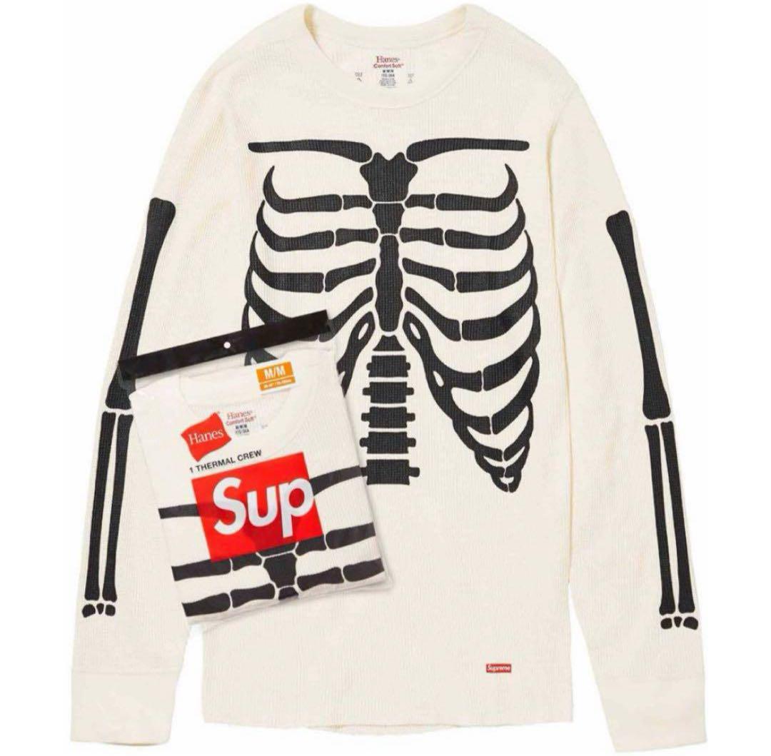 スケートボード Supreme x Hanes Bones Natural punkandyo
