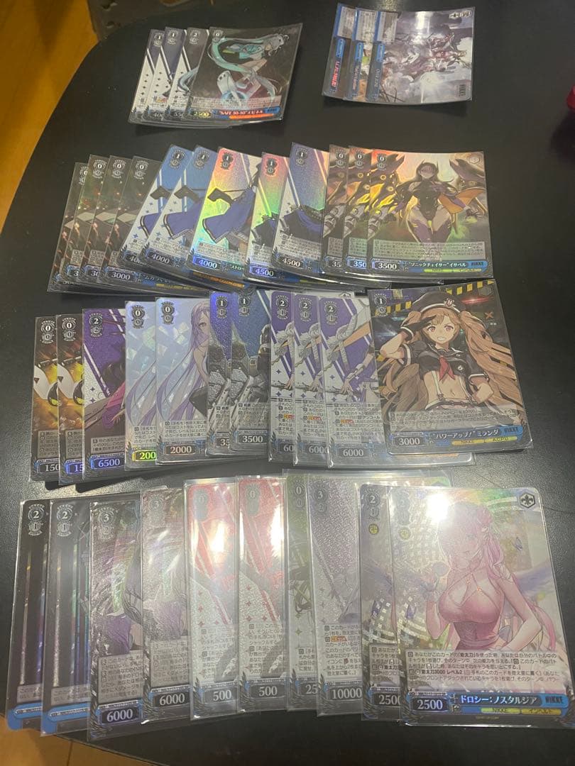 ヴァイスシュヴァルツ NIKKE SR PR RR SSPまとめ売り - メルカリ