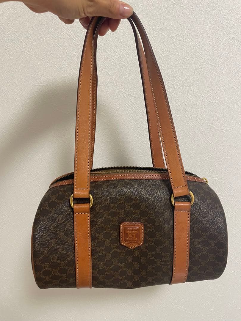 オールドセリーヌ　ボストンバッグ CELINE（セリーヌ） #anb オールドセリーヌ ボストンバッグ 馬車柄 C