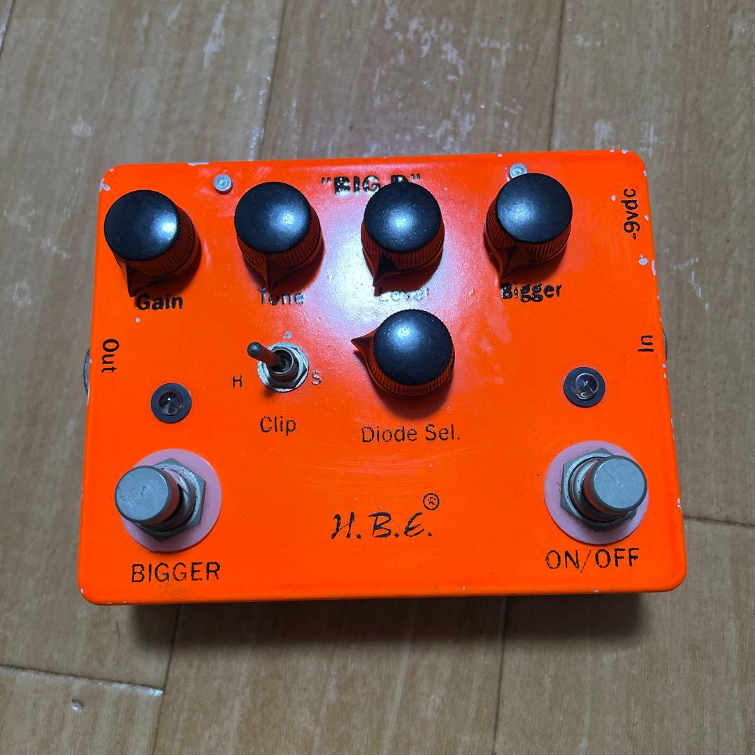 H.B.E. BIG Dギターエフェクター オレンジ