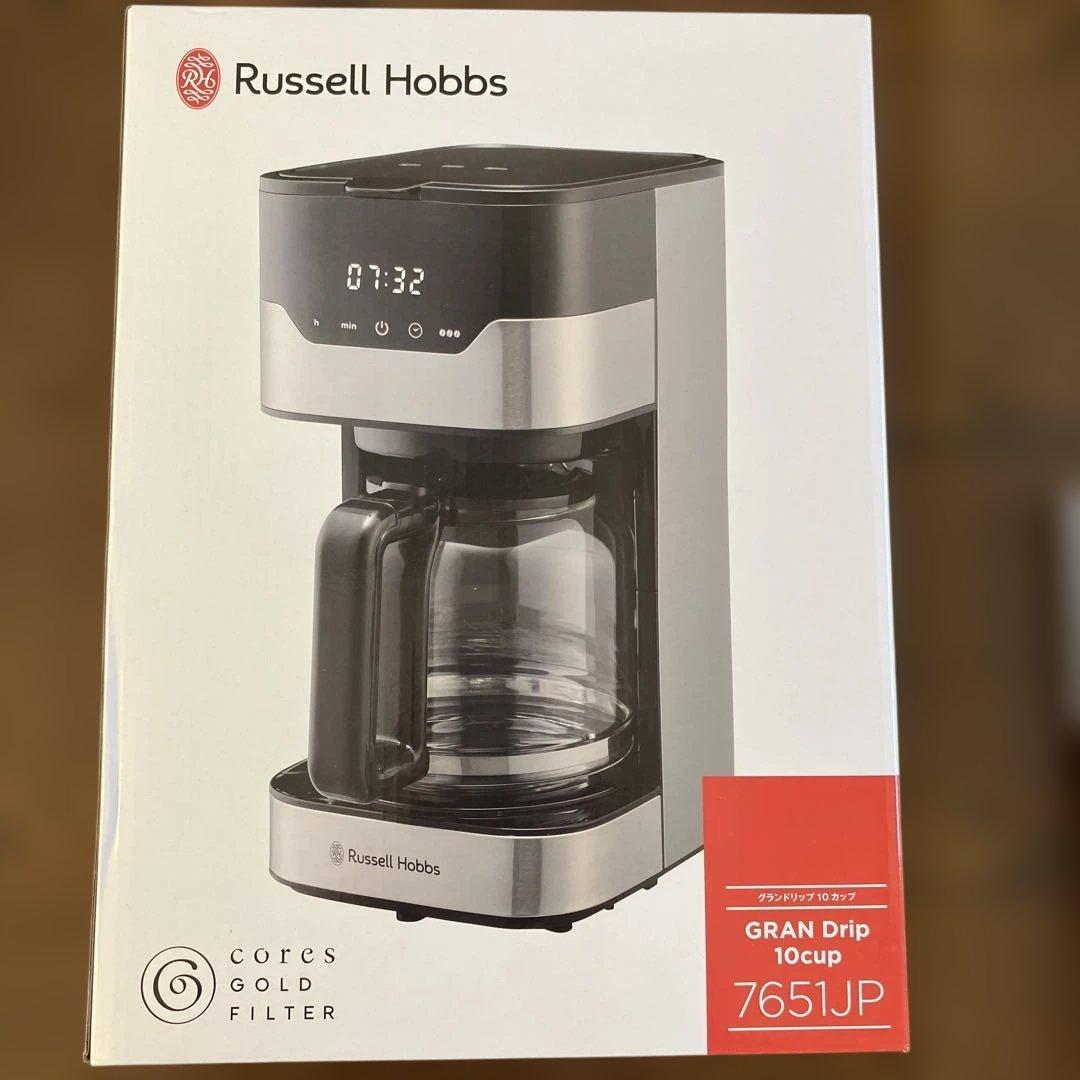 コーヒーメーカー・エスプレッソマシン Russell Hobbs GRAN Drip 10cup 7651JP