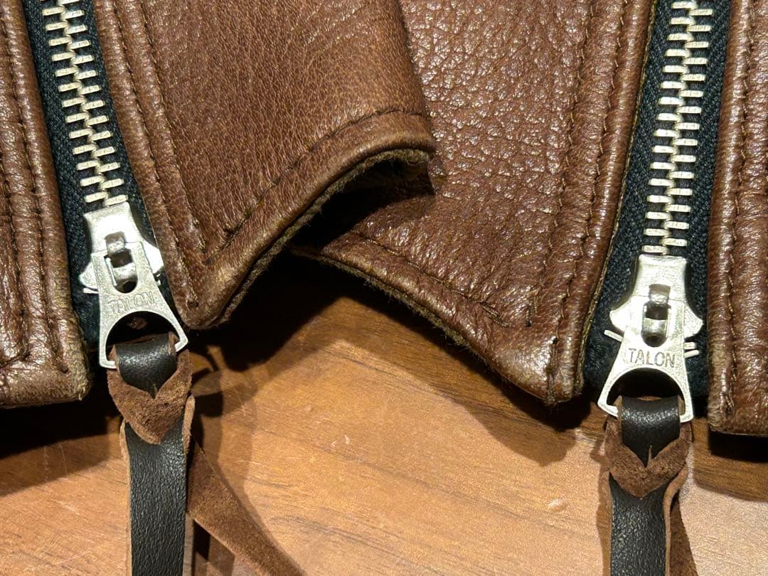 Heller's cafe ヘラーズカフェ モーターサイクルジャケット 38 - メルカリ