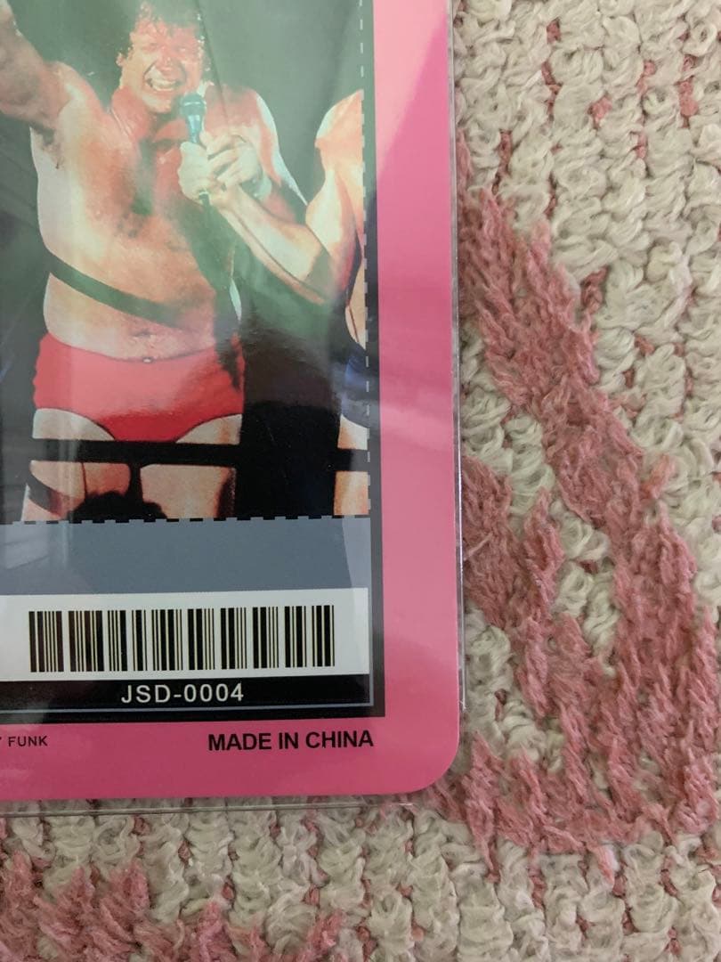 世界限定110個 テリーファンク フィギュア プロレス バリアント 完売品