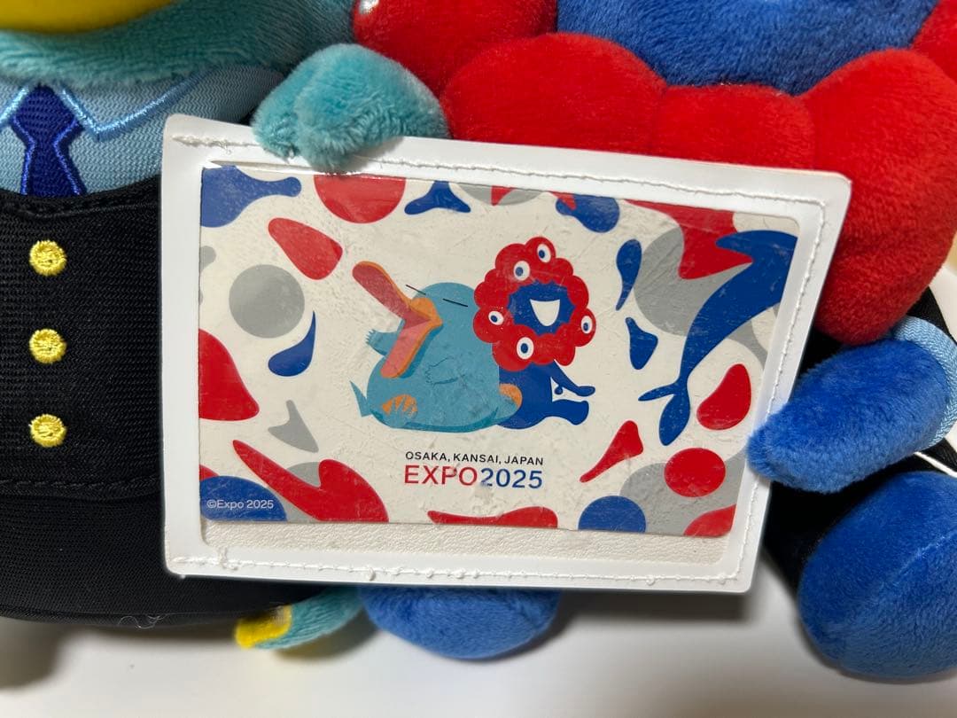 EXPO2025 万博 ミャクミャク イコちゃん パスケース付きぬいぐるみ
