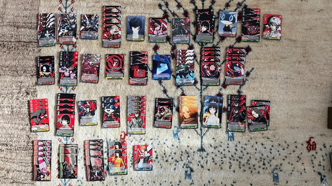 ヴァイスシュヴァルツ　ペルソナ５　デッキパーツ大量