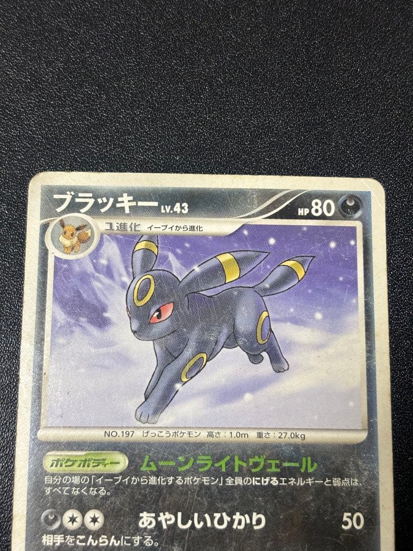 匿名配送】P8118 ブラッキー ☆ 拡張パック 月光の追跡 DP4 DPBP