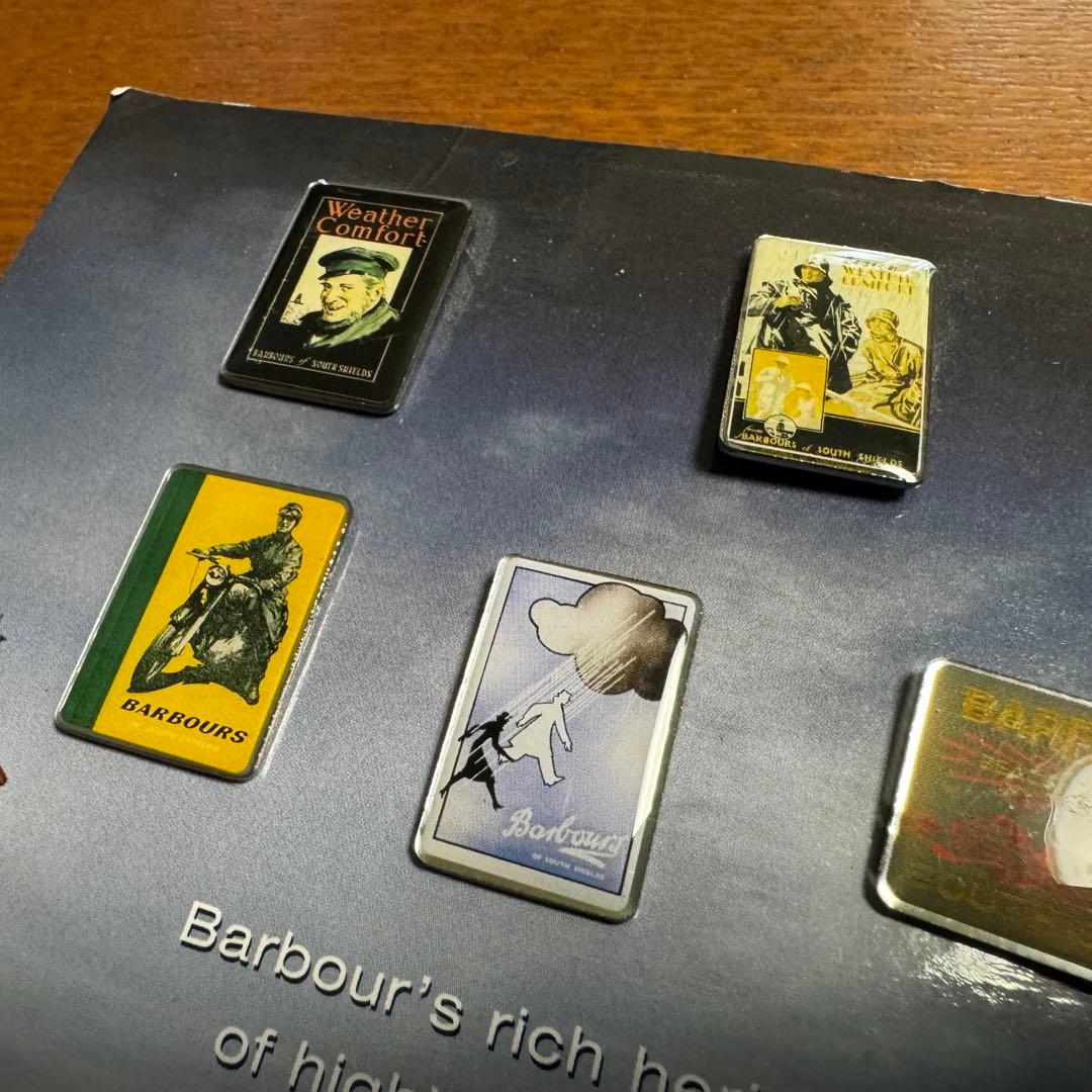 未使用】Barbour バブアー ピンバッジコレクションセット - メルカリ