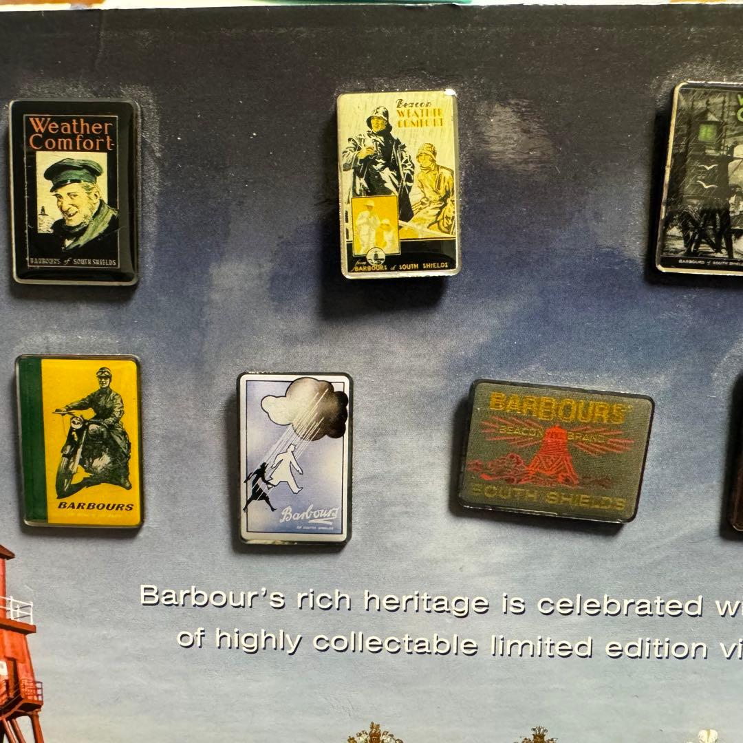 未使用】Barbour バブアー ピンバッジコレクションセット - メルカリ