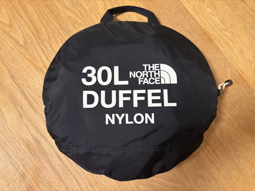 【即日発送】THE NORTH FACEナイロンダッフル30L（キッズ）ブラック THE NORTH FACE（ザ ノースフェイス） 子ども用 ボストンバッグ 30L