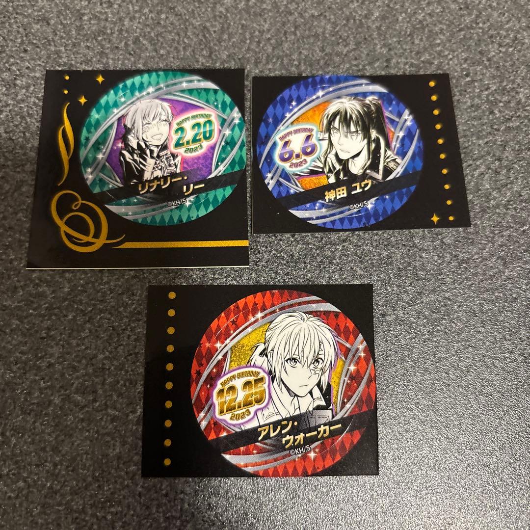ジャンプ バースデー缶バッジステッカー D.Gray-man - メルカリ