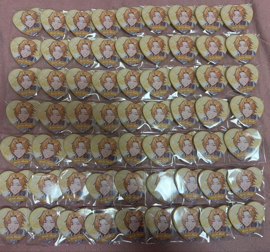 にじさんじ 神田笑一 ホワイトデー 缶バッジ 63個