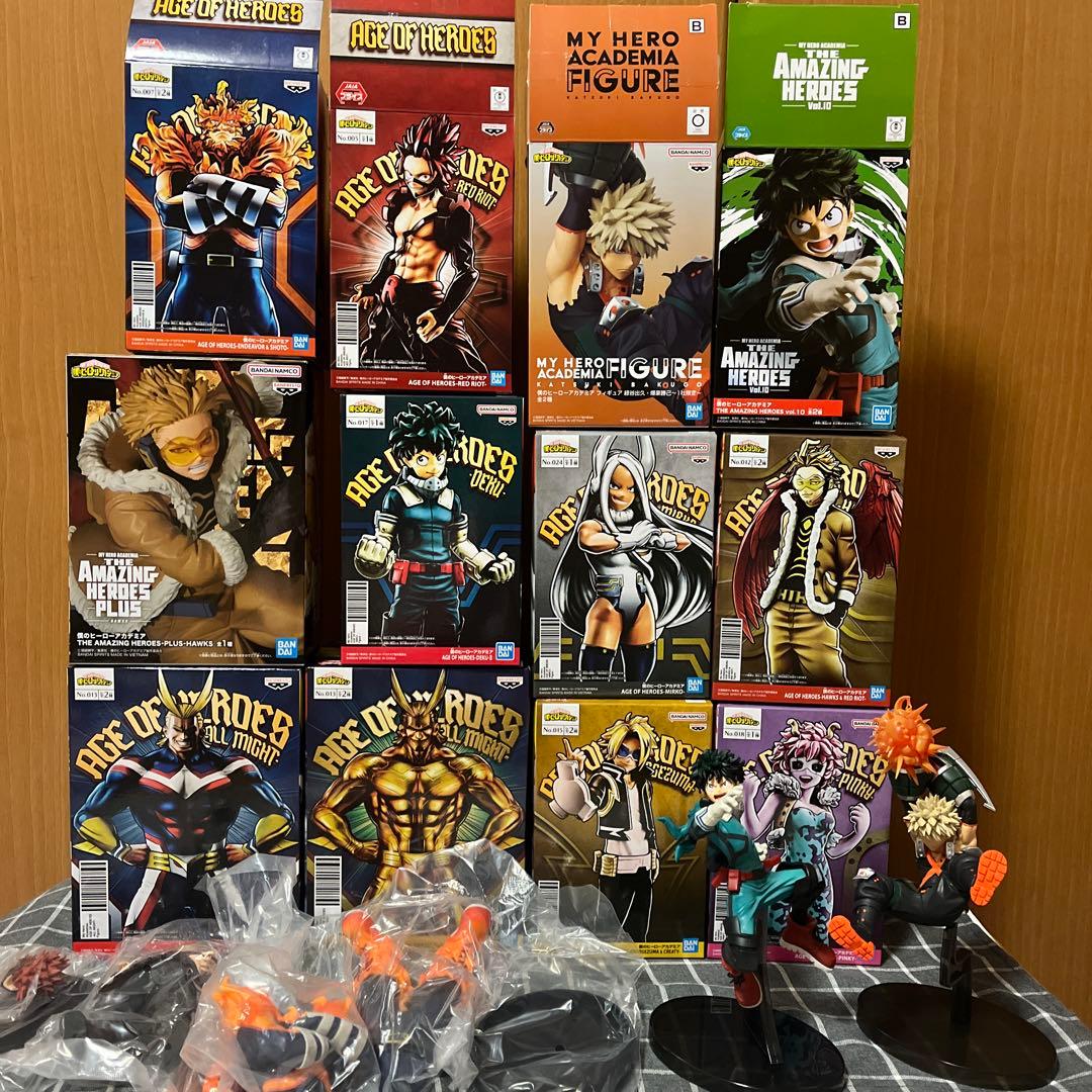 僕のヒーローアカデミアフィギュア12点まとめ （開封品あり）