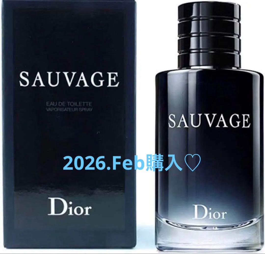 Dior Sauvage オードトワレ 60ml新品未開封♡ソバージュ今月購入