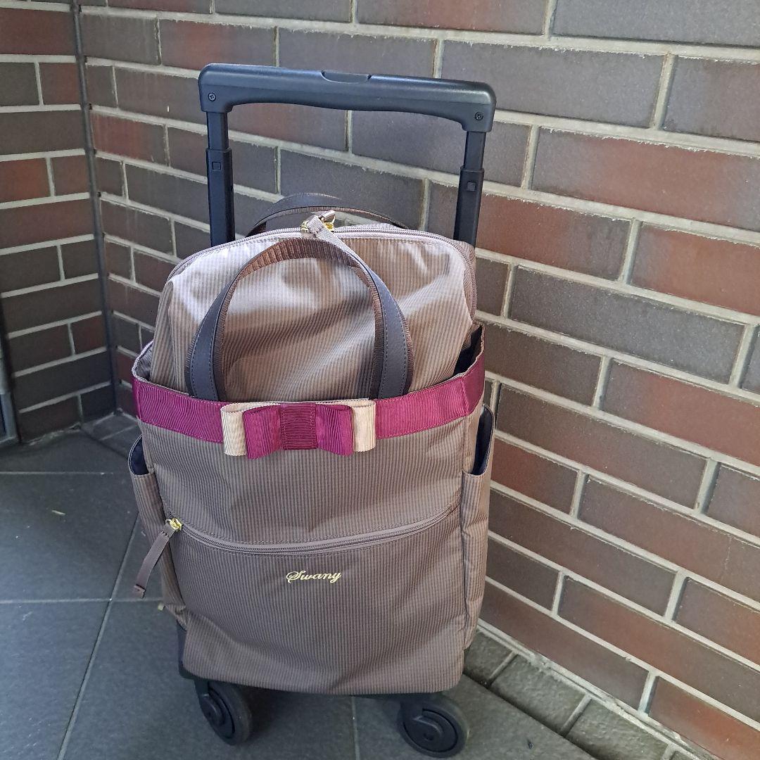 美品　スワニー　ルバンドIII75mm キャスター　4輪ストッパー