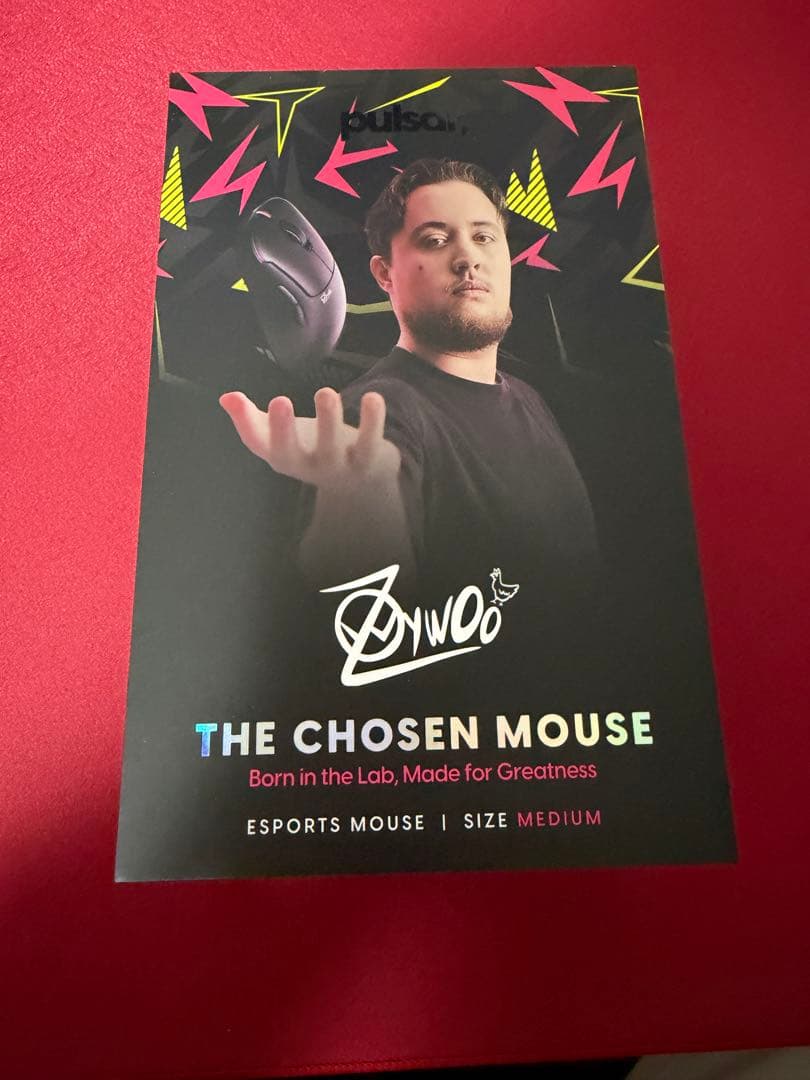 マウス・トラックボール Pulsar ZywOo THE Chosen Mouse Medium