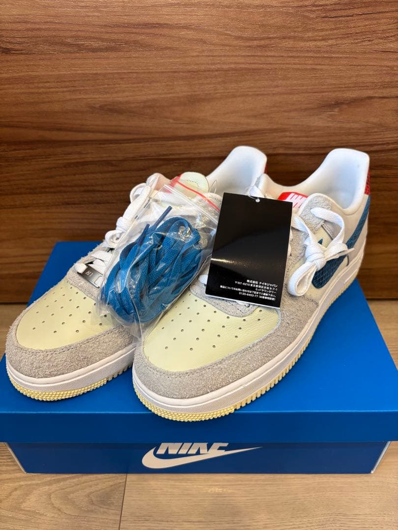 靴 NIKE AIR FORCE1 LOW SP UNDEFEATED 27.5cm