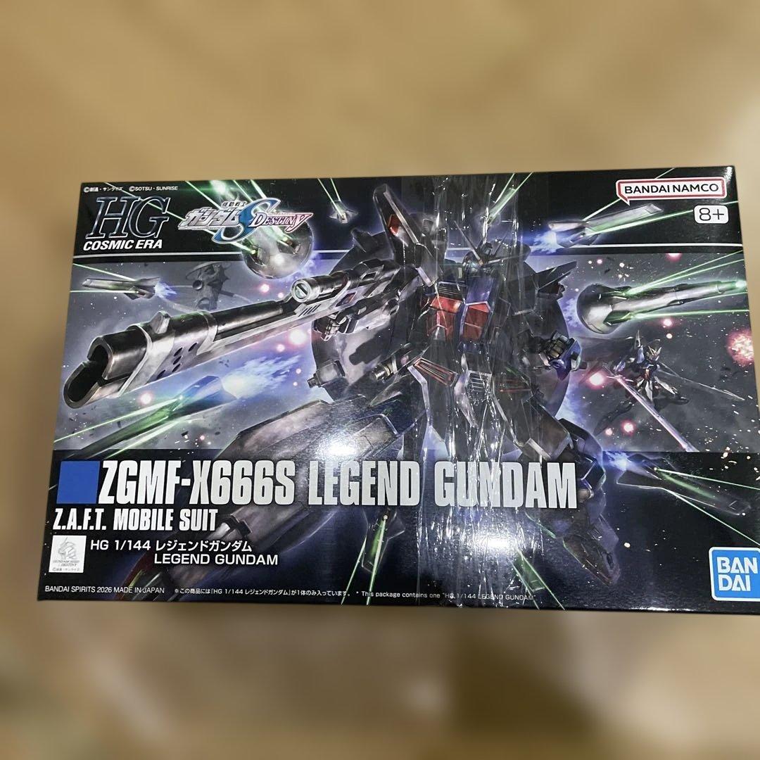 HG 1/144 ZGMF-X666S LEGEND GUNDAM - メルカリ