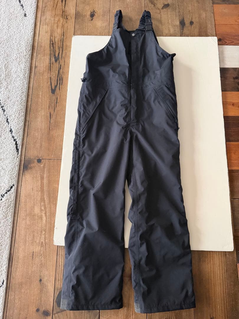 Greenclothing グリーンクロージング ビブパンツ ブラックサイズM