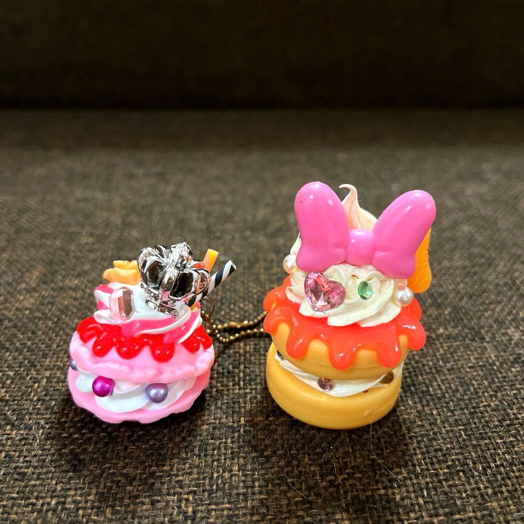 平成レトロ 贅沢スイーツ キーホルダー 10点 リボン バラ チェリー