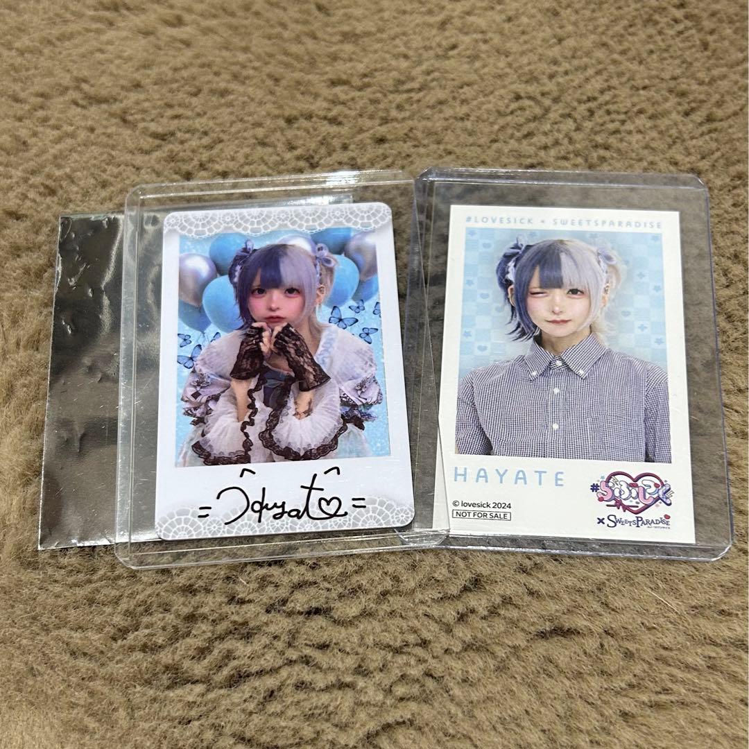 らぶしっく はやて ハーフアニバ スイパラコラボ チェキ風トレカ