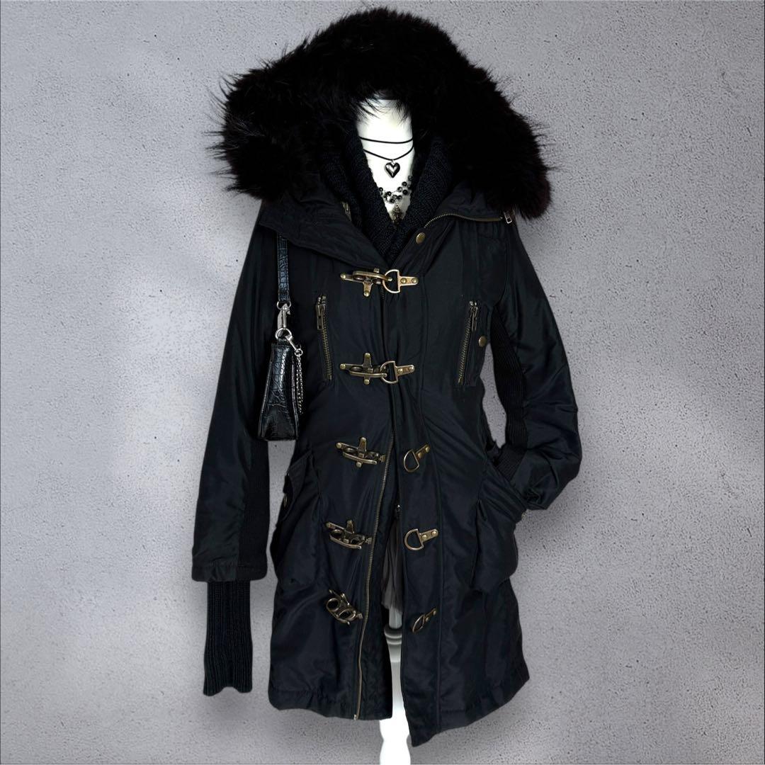 y2k 00s SLY N3B 平成初期 モッズコート 黒 archive