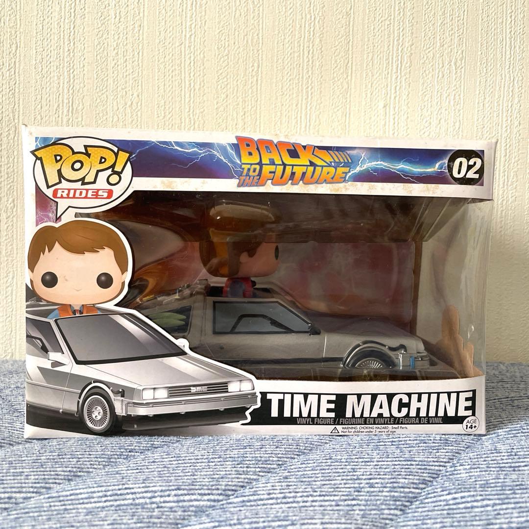 ファンコ POP！ バックトゥザフューチャー 02 タイムマシーン（デロリアン）