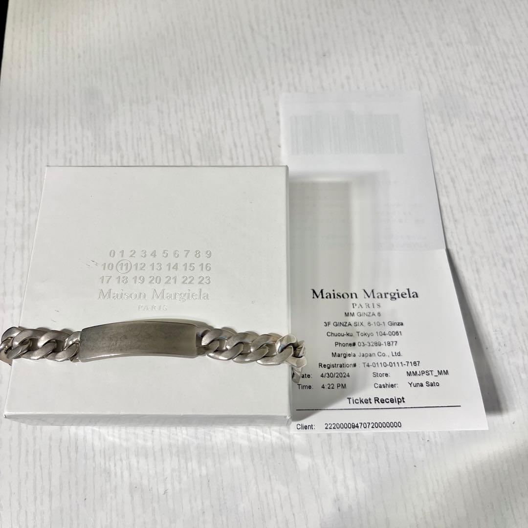 最終値下げ メゾンマルジェラ IDブレスレット 新品未使用 - メルカリ