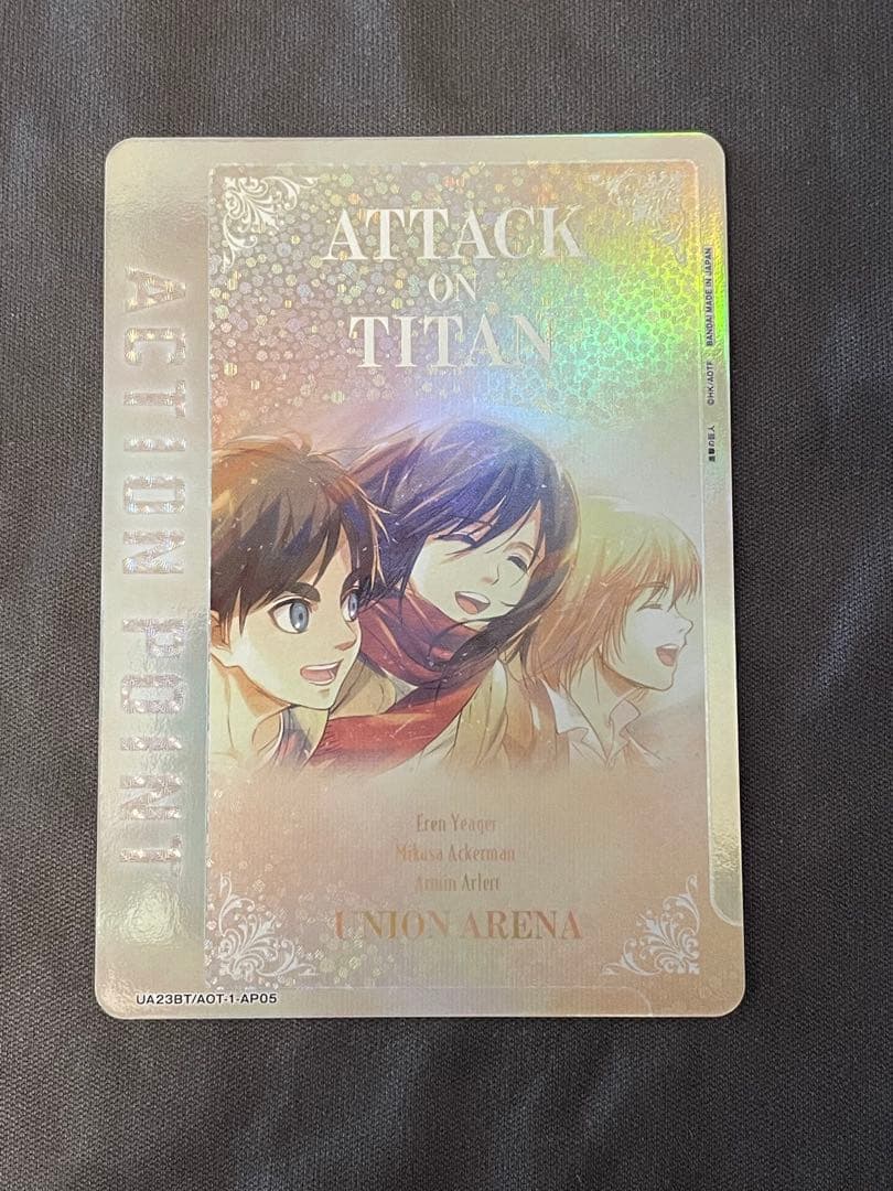 ユニオンアリーナ　進撃の巨人　アクションポイント