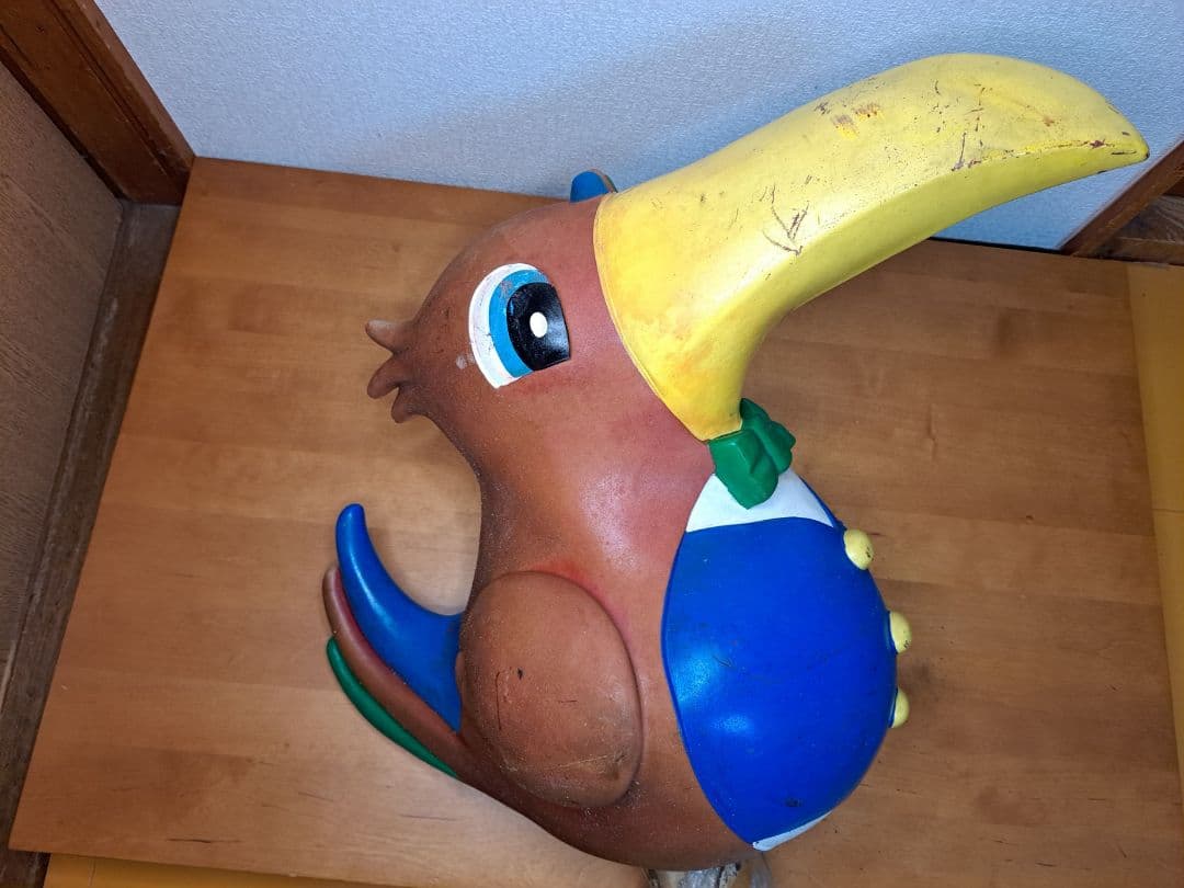 超レア！店頭用 日立キドカラー ポンパくん人形 昭和レトロ 日立製作所製 キドカラー ポンパ君人形 貯金箱 | ブリキのおもちゃ