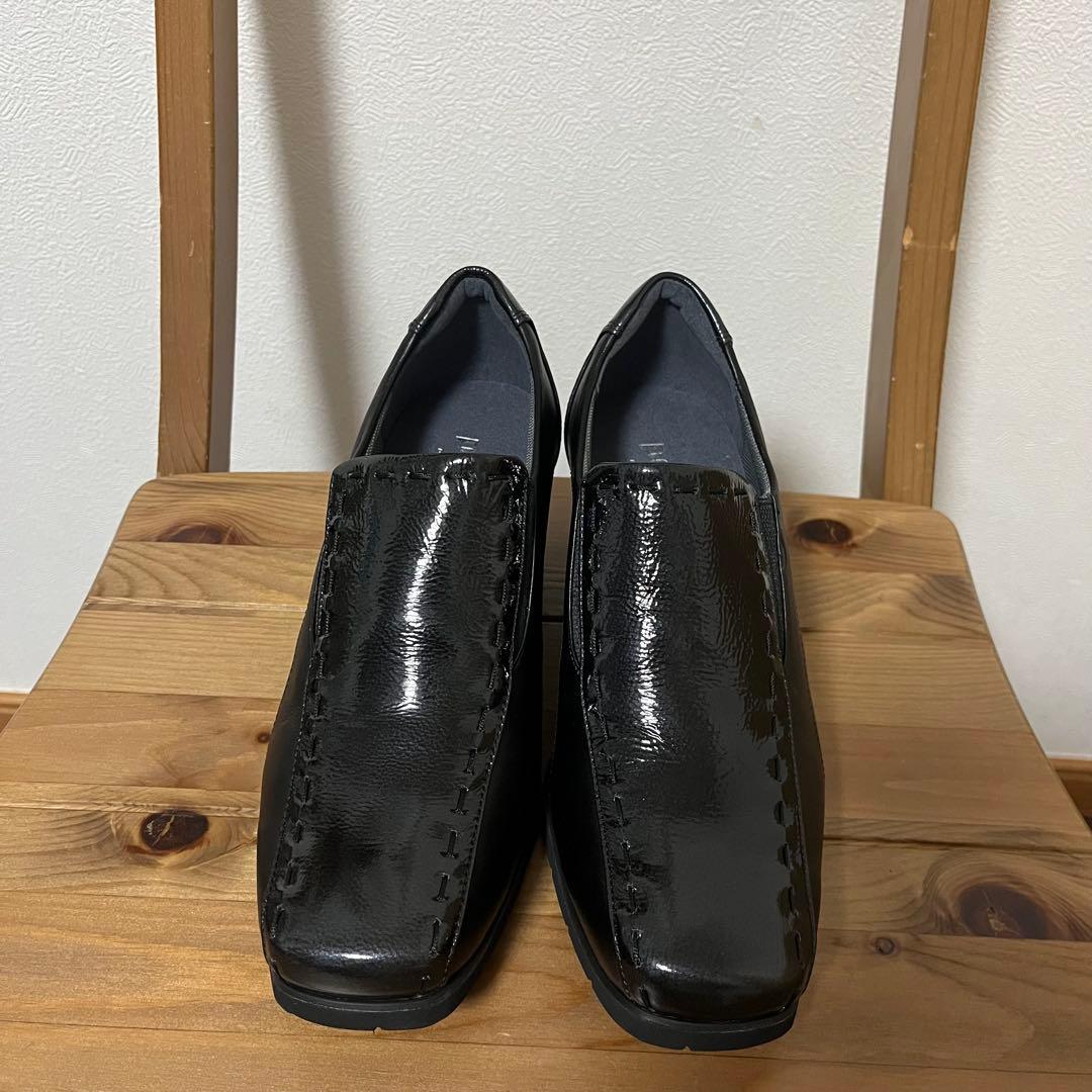 未使用✨ペダラ サイドゴア スリッポン スニーカー ウェッジソール 本