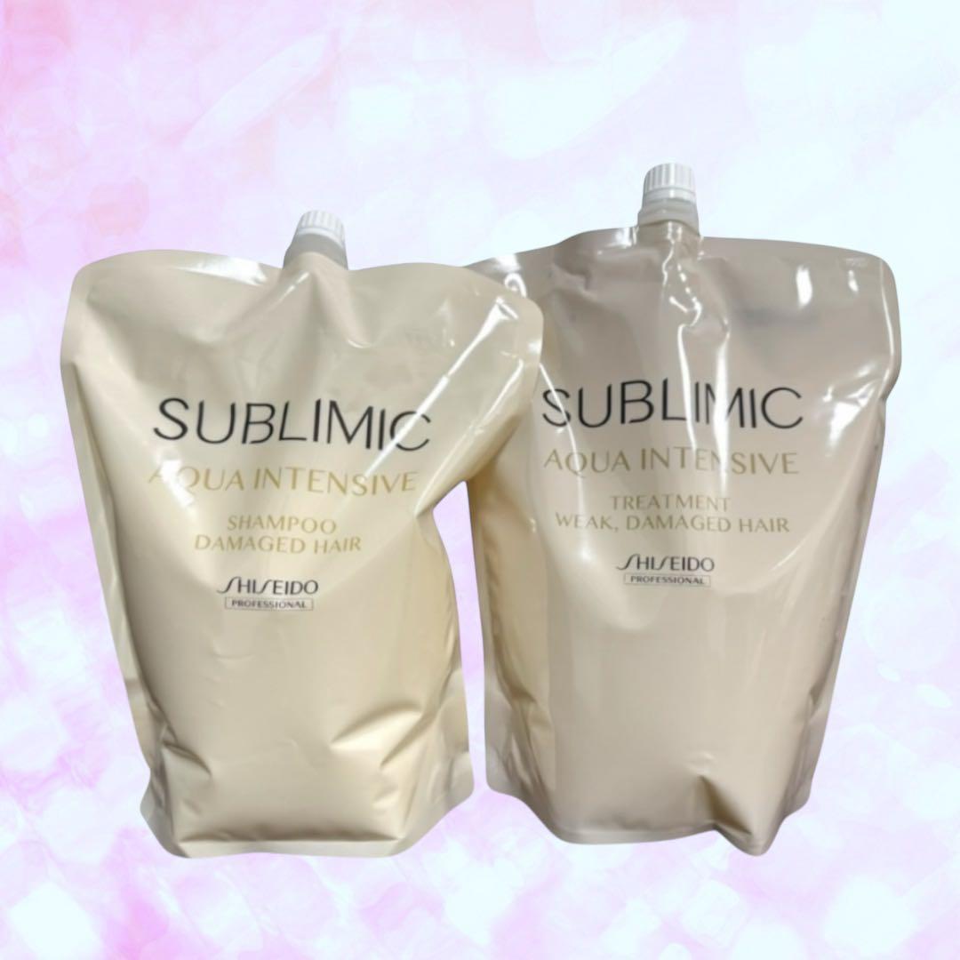 資生堂サブリミック アクアインテンシブ トリートメントW 1800g 詰替用