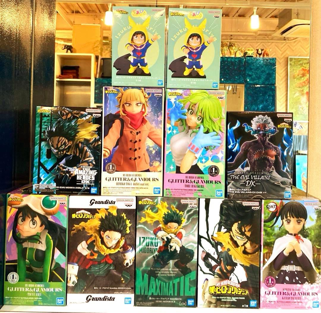 最終価格⭐️ヒロアカ⭐️ちあぴこ⭐️みどりやいずく含む10体⭐️鬼滅⭐️栗花落カナヲオマケ