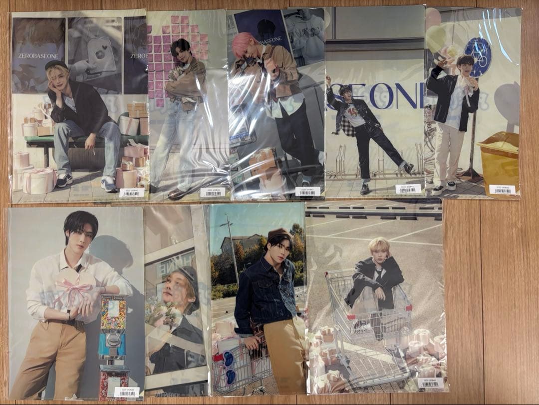 ZEROBASEONE ZB1 zb1 クリアファイル9枚セット - メルカリ
