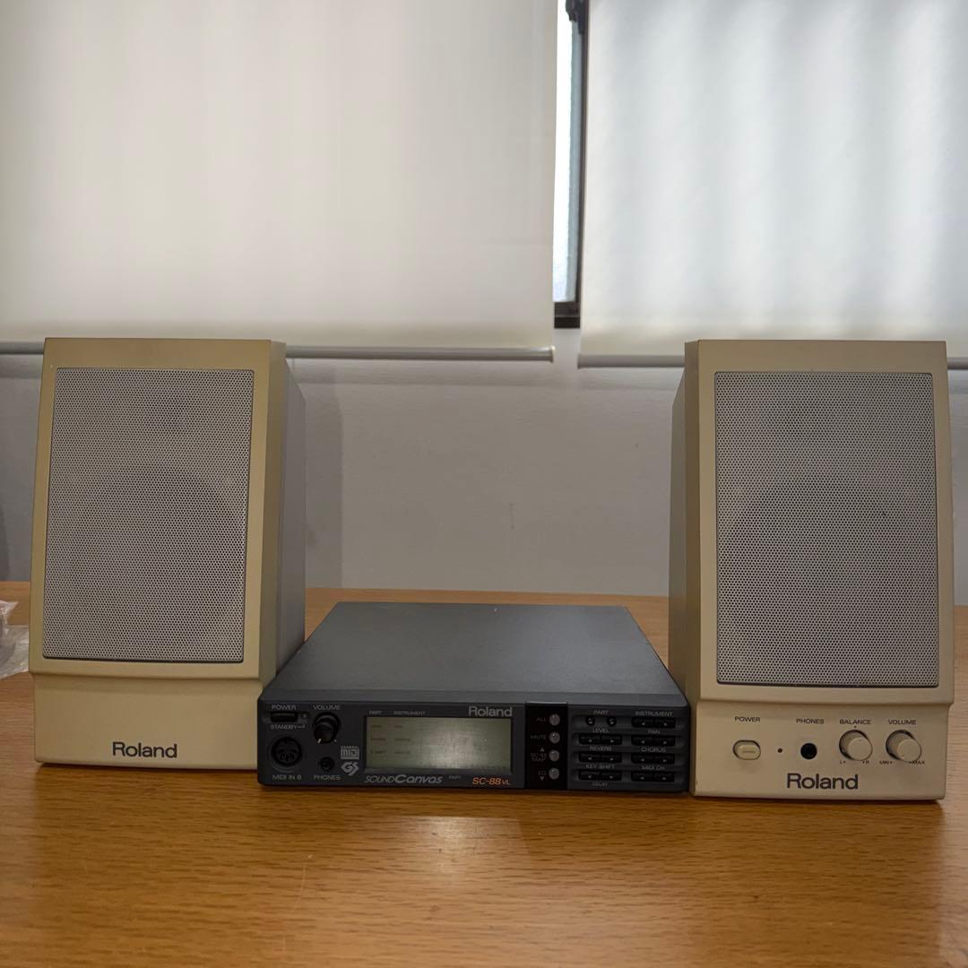 Roland（ローランド）SC-88VL MIDI音源モジュール スピーカー付き