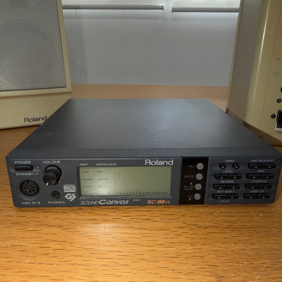 Roland（ローランド）SC-88VL MIDI音源モジュール スピーカー付き