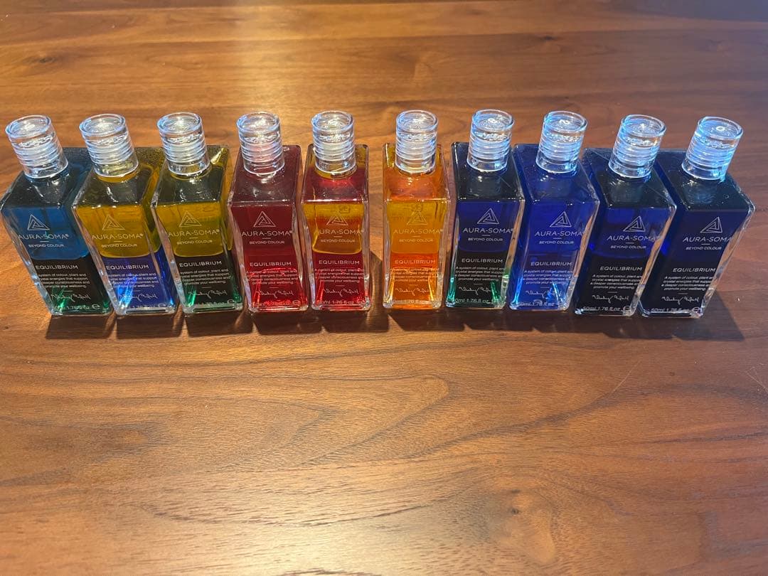 オーラソーマEquilibrium 0〜9番(10本セット)新品